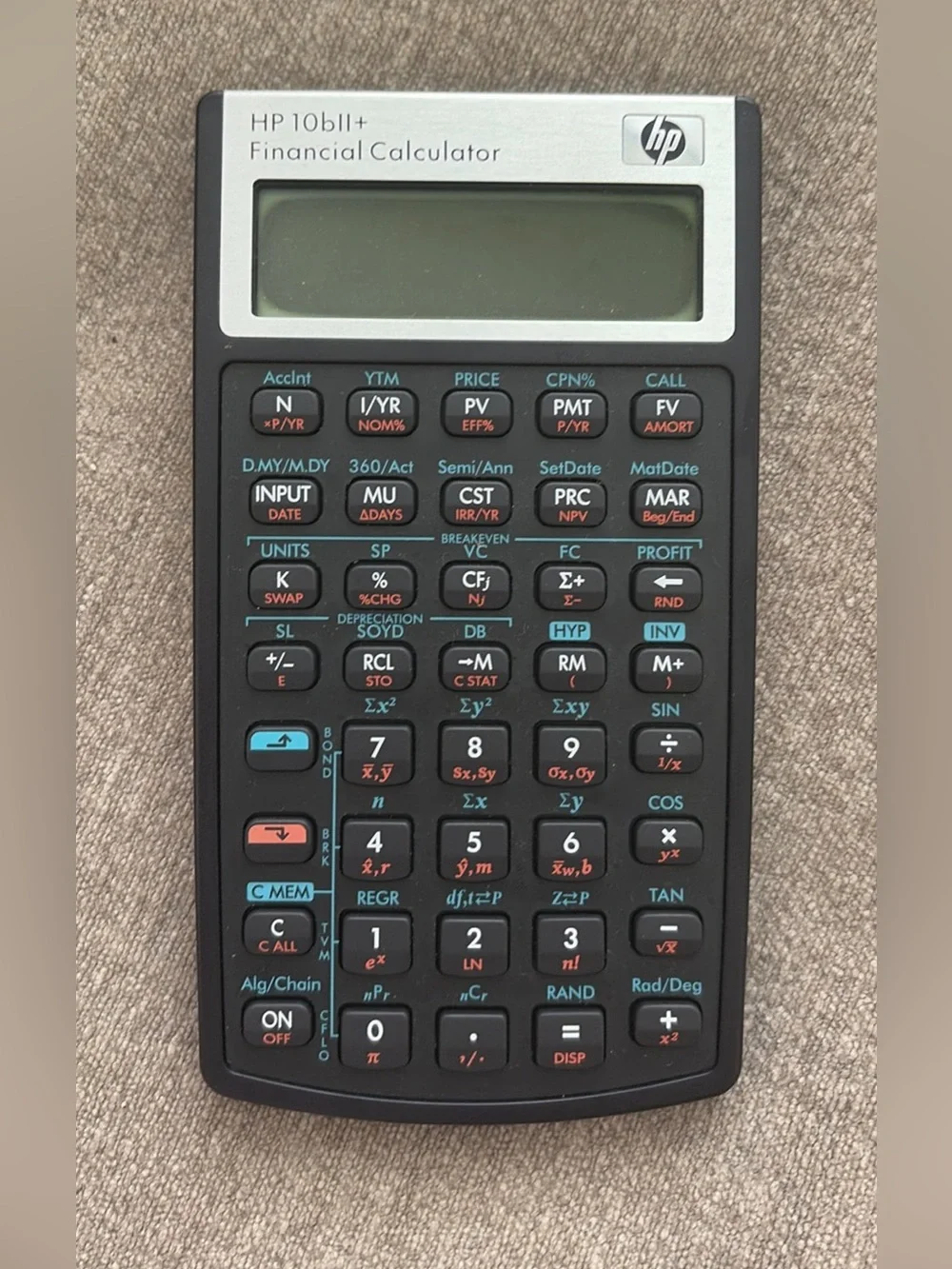 HP 10bll+ Financial Calculator